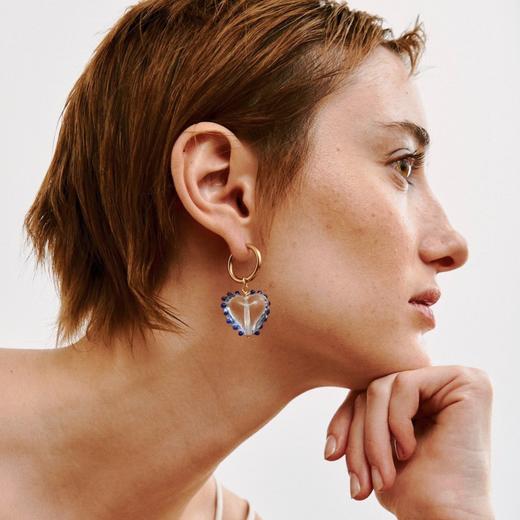 北京仓｜Ninfa-肯豆 同系列-Antique Hoops-心动 耳环［葡萄牙设计师］ 商品图0