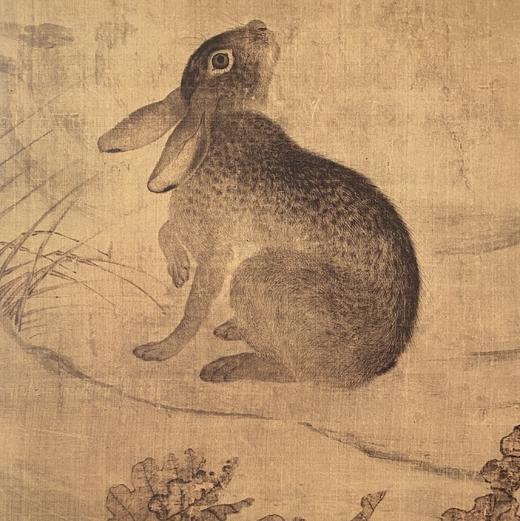 【定制书画】（宋）崔白《双喜图》绢本立轴 馆藏书画精仿复制艺术品（付款后28天内发货） 商品图0