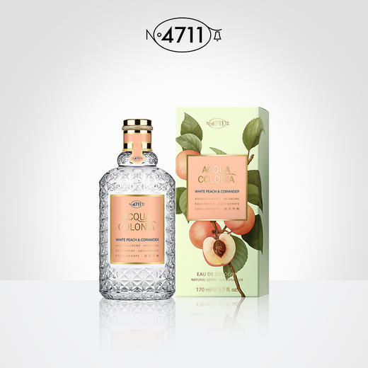 4711爽露极乐平衡白桃芫荽香型古龙水50ml/170ml 商品图2