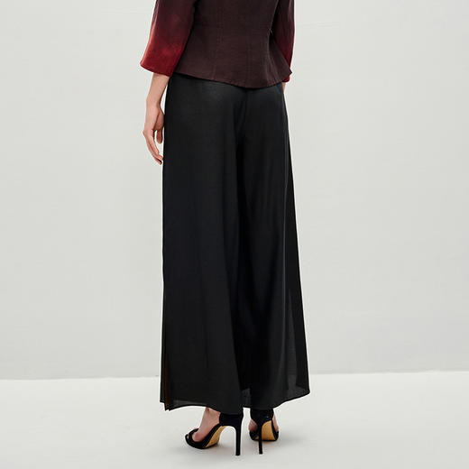 TANGY Collection/天意精品2023年春季新款莨绸阔腿裤 商品图2