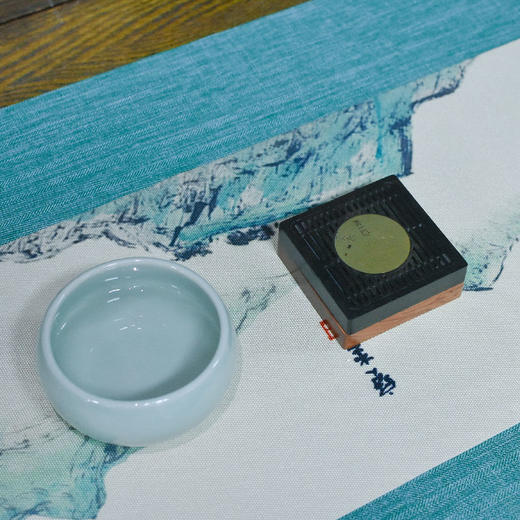 羽诗制造出品 罗汉沉香套装非遗青瓷罗汉杯四方香盒文创礼盒 商品图1