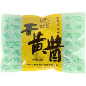 王致和干黄酱180克