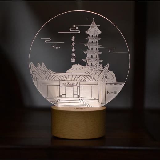 羽诗制造出品 文耀甬城套装夜灯书签文创礼盒 商品图1