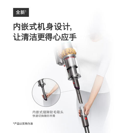 【预售一周发货】DYSON戴森 V15 Detect Absolute/ V15 Fluffy家用手持无线吸尘器 【团购款非质量问题不退换】 商品图1