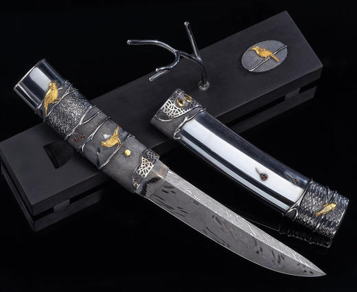 三希堂  巢·日式短刀  未开刃 商品图1