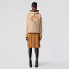 BURBERRY 巴宝莉 女士小鹿印花宽松棉质连帽卫衣 卡其色 8056052 A7405 商品缩略图3