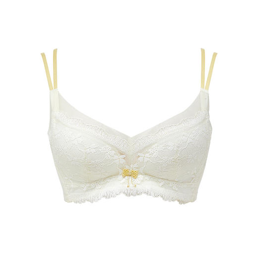 都市丽人自然舒适内衣A:加厚B:中厚3/4杯蕾丝文胸三排树脂胶圈BB31A1 商品图3
