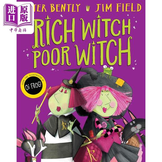 【中商原版】Jim Field Rich Witch Poor Witch 富奶奶穷奶奶 英文原版 进口图书 儿童绘本 品德培育 故事图画书 3岁以上 商品图0