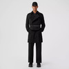 BURBERRY 巴宝莉 男士肯辛顿版型 – 中长款 Heritage Trench 风衣 黑色 8058330 A1189 商品缩略图3