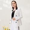 EITIE爱特爱春季新款时尚职业通勤百搭显瘦干练西装外套女6903606 商品缩略图1