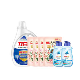立白除菌洗衣液1.05k洁净七件套(1610g)