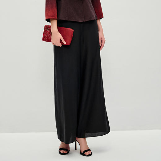 TANGY Collection/天意精品2023年春季新款莨绸阔腿裤 商品图1