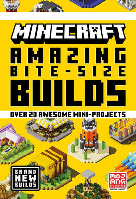 我的世界 惊人的迷你建筑指南 英文原版 Minecraft Amazing Bite Size Builds