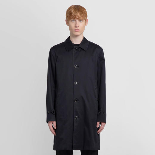 BURBERRY 巴宝莉 男士棉质帕丁顿风衣 深蓝色 8050927 A1177 商品图0