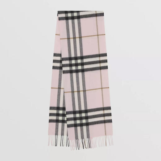 BURBERRY 巴宝莉 男女同款经典羊绒围巾 格子 8049711 B1017 商品图0
