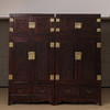 二十世纪 红木满雕西番莲纹四件柜 商品缩略图0