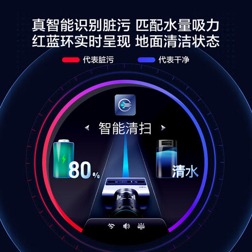 W| 添可(TINECO)无线智能洗地机芙万3.0 家用扫地机吸拖一体手持吸尘器 商品图4