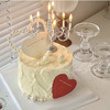 情人节网红珍珠爱心烛台主题蛋糕 商品缩略图5