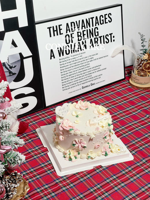 【1306】粉白色系复古刮花 商品图2