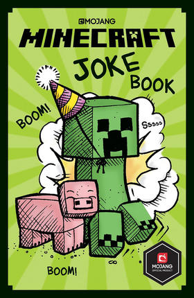 我的世界笑话书 英文原版 Minecraft Joke Book 