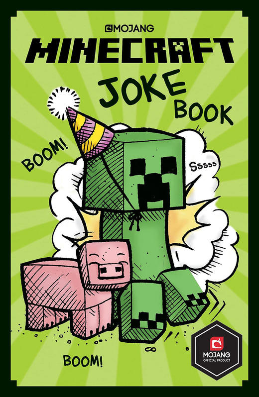 我的世界笑话书 英文原版 Minecraft Joke Book  商品图0