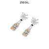 ZEGL设计师宴会系列香槟耳环女小众设计感高级耳钉925银针耳饰品 商品缩略图1