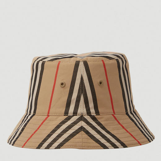 BURBERRY 巴宝莉 男士棉质经典格纹渔夫帽 条纹 8056638 A7026 商品图1