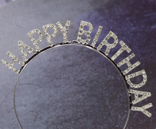 HAPPY BIRTHDAY发箍发卡头箍头饰 派对布置拍照道具 商品图1