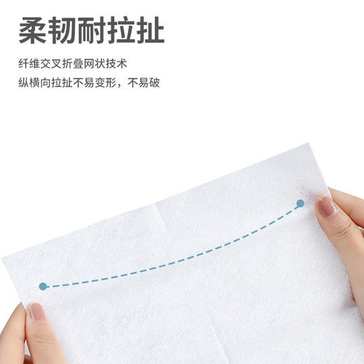 惠寻珍珠纹棉柔巾80抽/包*1包 商品图4