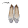 D:FUSE/迪芙斯秋季新品平底单鞋小方头芭蕾舞鞋DF31111020 商品缩略图10