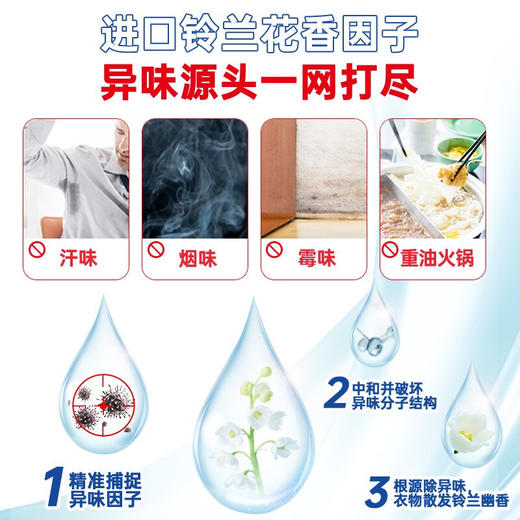 立白除菌去渍洗衣液1.05kg*2 商品图4