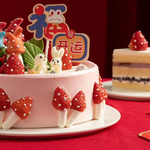 【可爱童话风】爱丽丝乐园蛋糕，在兔年送上美好祝福（全国正价链接） 商品图3
