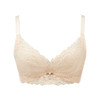 都市丽人自然舒适常规内衣B杯薄3/4杯蕾丝文胸三排软钢圈LB32A2 商品缩略图4