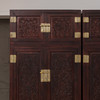 二十世纪 红木满雕西番莲纹四件柜 商品缩略图1