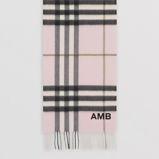 BURBERRY 巴宝莉 男女同款经典羊绒围巾 格子 8049711 B1017 商品图1