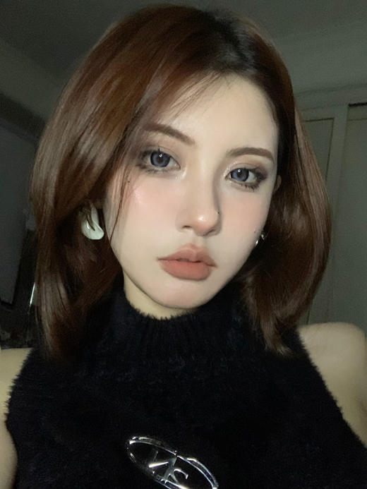 【大直径】Doriscon-傲娇蓝莓-14.5mm【年抛 0-1000度 无525/575】 商品图1