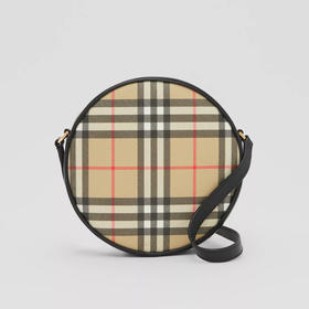 BURBERRY 巴宝莉 女士 Louise - Vintage 格纹拼皮革路易丝包 格子 8058005 A1189