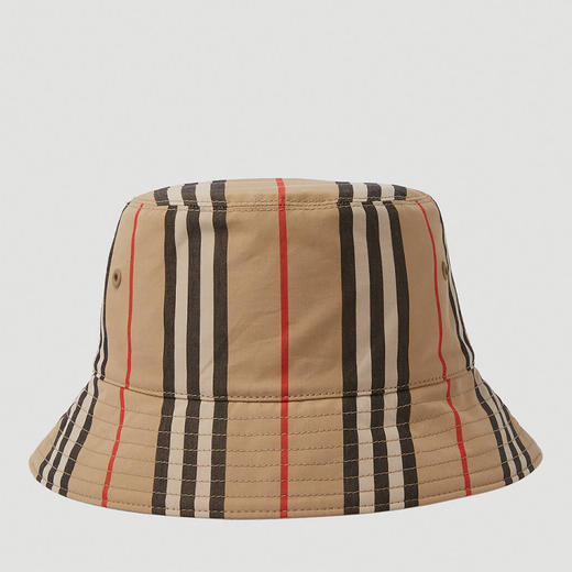BURBERRY 巴宝莉 男士棉质经典格纹渔夫帽 条纹 8056638 A7026 商品图0