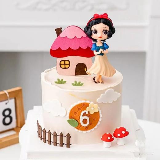 白雪公主儿童生日蛋糕 商品图0