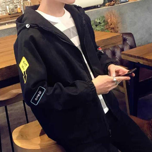 裁缝学苑MQ17夹克外套纸样男装春秋新款插肩上衣做衣服打版样板图 商品图4