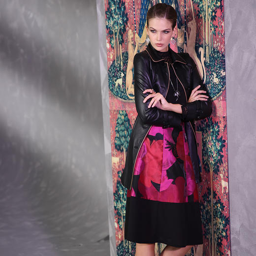 【伯妮斯茵】拼接半裙--仕女与独角兽的乌托邦--《因汉而生--哥特》3B6224 商品图2