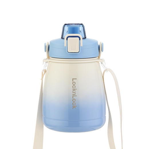 乐扣乐扣 双饮嘟嘟大肚杯（白蓝） 商品图0