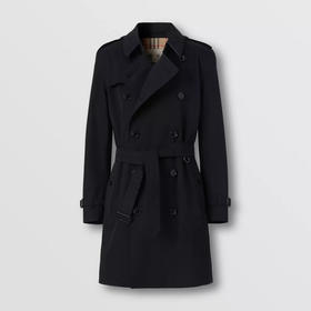 BURBERRY 巴宝莉 男士肯辛顿版型 – 中长款 Heritage Trench 风衣 黑色 8058330 A1189