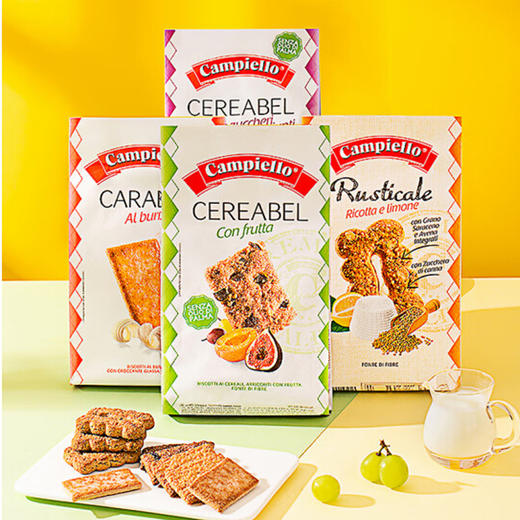 卡佩罗水果粗粮饼干【220g】 商品图1