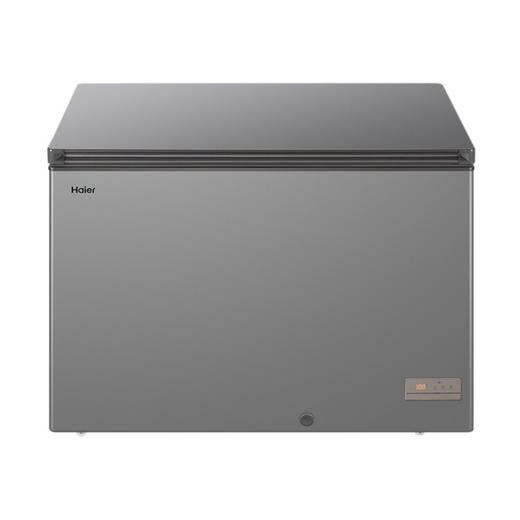 海尔（Haier）306升 智能电脑控温 减霜80% 100H断电保护 三重抑菌呵护 钛金灰外观冷藏冷冻转换冰箱大冷柜BC/BD-306HED 商品图0