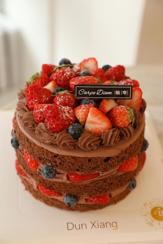 「季节限定」草莓蛋糕系列—草莓恋上巧克力 商品图0