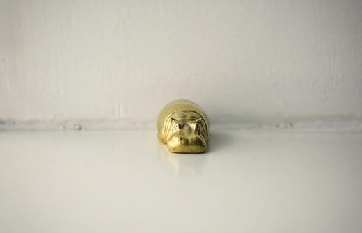 年轮公园ZORING PARK /趴睡小动物系列 黄铜 香插 香座 摆件 商品图5