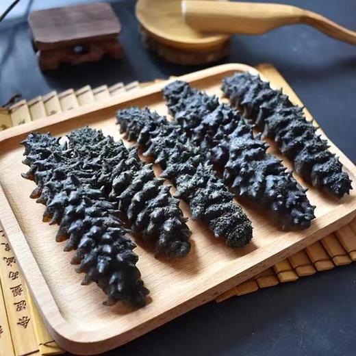 淡干龙纹参旺礼盒( 棕色款）新春年货干海参礼盒 商品图2