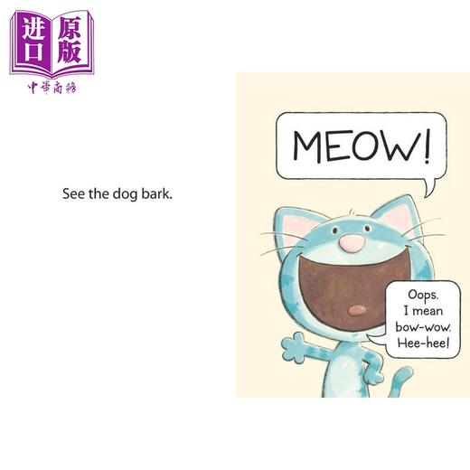 【中商原版】See the Dog Three Stories About a Cat 狗狗眼里的猫猫 英文原版 进口图书 儿童绘本 幽默搞笑 故事图画书 商品图1