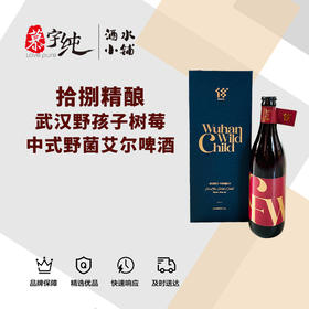 拾捌精酿-武汉野孩子树莓中式野菌艾尔啤酒，1×500ML，拾捌树莓野菌艾尔